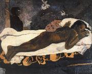 Paul Gauguin l esprit des morts veille Sweden oil painting reproduction